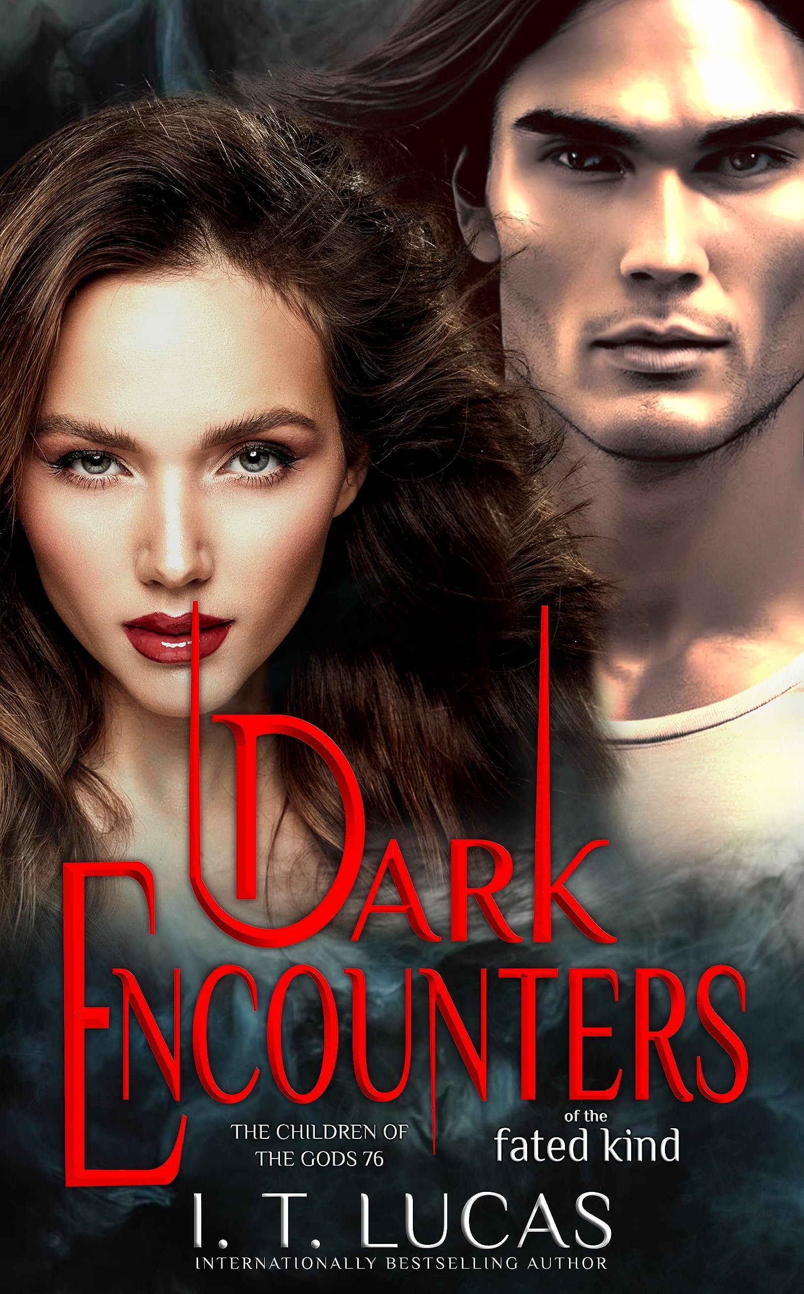 Dark Encounters Of The Fated Kind (The Children Of The Gods Paranormal Romance Book 76) Cover